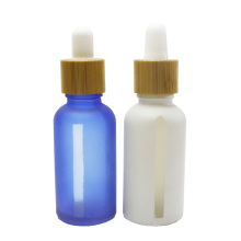 Wholesale 5ml 10ml 15ml 20ml 30ml 50ml 100ml empty oil glass dropper bottle 30ml for essential oil Round- 02S